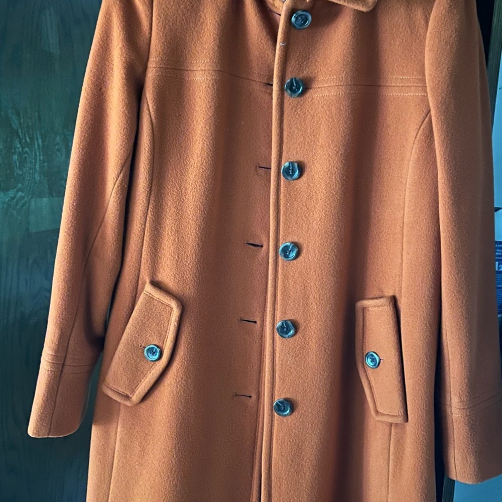 Lands End wool coat